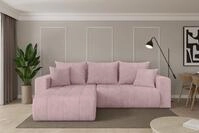 ALTDECOR Ecksofa MILA-L, Couch mit Schlaffunktion, Wohnzimmer - Ecksofa, Corner...