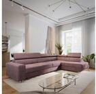 Masseno Ecksofa HESTION mit Schlaffunktion L-Form, Sofa mit Bettkasten