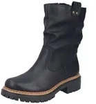 Rieker Winterstiefelette Boots mit Innenrei&szlig;verschluss und Profilsohle