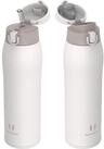 LuxusKollektion Thermoflasche Trinkflasche Edelstahl Auslaufsicher BPAFrei...