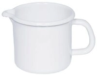 Riess Milchtopf Classic Weiss, Classic Wei&szlig; Schnabeltopf 12 cm / 1,0 L -...