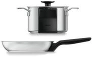 Miele Topf-Set KMTS 8602 M Sense 2er-Set, Kompatibel mit den Miele M Sense ready