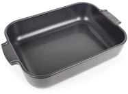 PEUGEOT Auflaufform APPOLIA Keramik 36cm Rechteckig Gro&szlig; Schiefergrau, Keramik,