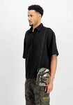 Alpha Industries Umh&auml;ngetasche Label Messenger Bag