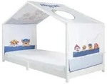 roba&reg; Betthimmel Hausbettbezug - Baldachin f&uuml;r roba Montessori Hausbetten,