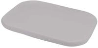 Waldin Spannbettlaken f&uuml;r Babybett 5in1, Jersey Baumwolle, 93x66 cm, Grau,