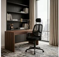 KADIMA DESIGN B&uuml;rostuhl B&uuml;rostuhl Stoffbezug Schreibtischstuhl 120 kg Armlehne
