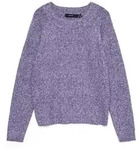 Vero Moda Rundhalspullover VMDoffy (1-tlg) Plain/ohne Details lila L (40)