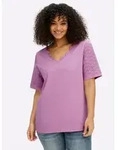 sheego by Joe Browns T-Shirt Shirt Kurzarm rosa 44/46 EU