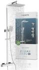 Sch&uuml;tte Duschsystem GRAN CANARIA, H&ouml;he 115 cm, 2 Strahlart(en), Komplett-Set,