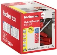 Fischer D&uuml;bel-Set Fischer 580834 HybridPower 10 x 110 T (10) Universald&uuml;bel...