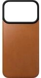 Nomad Smartphone-H&uuml;lle Magnetic Leather Back iPhone 18 Pro Saddle Horween