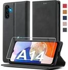 LuxusKollektion Handyh&uuml;lle Handyh&uuml;lle Samsung Galaxy A14 Schutzfolie Wallet