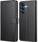 LuxusKollektion Flip Case Handyh&uuml;lle f&uuml;r Samsung Galaxy A15 5G Klapph&uuml;lle Schwarz