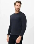 Brax Funktionsshirt Style T-ShirtN Warm Tec: Langarmshirt im Baumwollmix blau M...