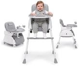 TWINKY Kinderklappstuhl Kinder-Esstuhl, 2 in 1 Hochstuhl baby,...
