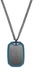 ARMANI EXCHANGE Kette mit Anh&auml;nger Schmuck Geschenk Edelstahl, Silikon