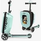 Cariboo Tretroller Kinderroller Koffer 2in1 CARIBOO ITRAVEL Handgep&auml;ck bis 50kg