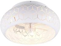 Reality Leuchten LED Deckenleuchte mit Ventilator & Fernbedienung &Oslash; 50cm,