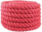 vidaXL Seil Juteseil 40 mm Rot 100% Tossa Jute (1-tlg)