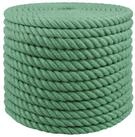 vidaXL Seil Juteseil 24 mm Gr&uuml;n 100% Tossa Jute (1-tlg)
