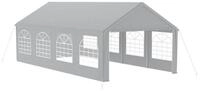 LuxusKollektion Partyzelt Party Zelt 4x8m Grau
