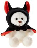 Heunec&reg; Kuscheltier Teddyb&auml;r Teufelchen wei&szlig; 15 cm mit Teufelskost&uuml;m...