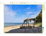 CALVENDO Puzzle CALVENDO Puzzle Treibholz-Tipi am Strand bei Gro&szlig; Schwansee,...