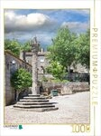 CALVENDO Puzzle CALVENDO Puzzle Der Dorfplatz mit dem Pranger, dem Schandpfahl...