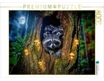 CALVENDO Puzzle CALVENDO Puzzle Waldmasken im Licht, ein Motiv voller Charme und