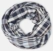 s.Oliver Loop Snood, Loop-Schal aus hochwertiger Webware mit Karo-Muster