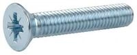 Contorion Schraube ISO 7046 Form CZ Senkkopfschraube M2,5x4 Stahl 4.8 galvanisch