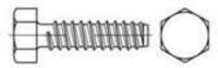 Contorion Blechschraube ISO 1479 Form F Sechskant-Blechschraube VG 4,2x25 Stahl