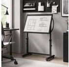 HOMCOM Schreibtisch Zeichentisch f&uuml;r K&uuml;nstler (Set, 1-St., 1 Tisch), H&ouml;hen- &