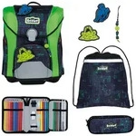 Scout Schulranzen 4-teilig (Set, 5-tlg) gr&uuml;n