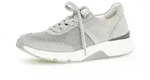Gabor Keilsneaker in sportivem Design, Freizeitschuh, Halbschuh, Schn&uuml;rschuh grau 36
