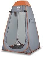 vidaXL Faltzelt Sichtschutzzelt Grau und Orange Pop-Up Wasserdicht, (1 tlg)
