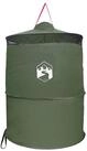 vidaXL Kuppelzelt Pop-up Toilette Zelt mit Aufh&auml;ngeseil 97 x 126 cm Gr&uuml;n, (1...
