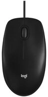Logitech M100 Kabelgebundene USB-Maus schwarz USB-Kabel