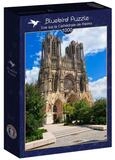 Bluebird Puzzle Puzzle Vue sur la Cath&eacute;drale de Reims, Puzzleteile