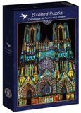 Bluebird Puzzle Puzzle Cath&eacute;drale de Reims en Lumi&egrave;re, Puzzleteile