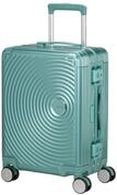 American Tourister&reg; Handgep&auml;ckkoffer SOUNDBOX ALU Spinner 55 cm, 4 Rollen, mit