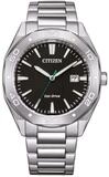Citizen Solaruhr BM7631-52E, f&uuml;r Herren Eco-Drive Solar Stahl/Schwarz