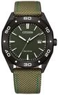 Citizen Quarzuhr BM7635-01X BM7635-01X, Citizen BM7635-01X Uhr Herrenuhr Textil...