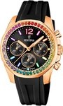 Festina Quarzuhr Festina Damenuhr Boyfriend, (Analoguhr), Damen Armbanduhr rund,
