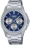 CASIO TIMELESS COLLECTION Quarzuhr MTP-1375PD-2A1VEF, Herrenuhr Multifunktion