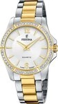 Festina Quarzuhr Mademoiselle F20594/1, Armbanduhr, Damenuhr, Edelstahlarmband