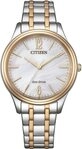 Citizen Solaruhr EM0416-78A, Armbanduhr, Damenuhr, Edelstahlarmband,
