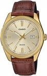 CASIO TIMELESS COLLECTION Quarzuhr MTP-1302PGL-9AVEF, Armbanduhr, Herrenuhr,