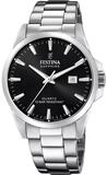 Festina Quarzuhr Festina F20024/4 Herren-Uhr Swiss Made Schwarz Quarz